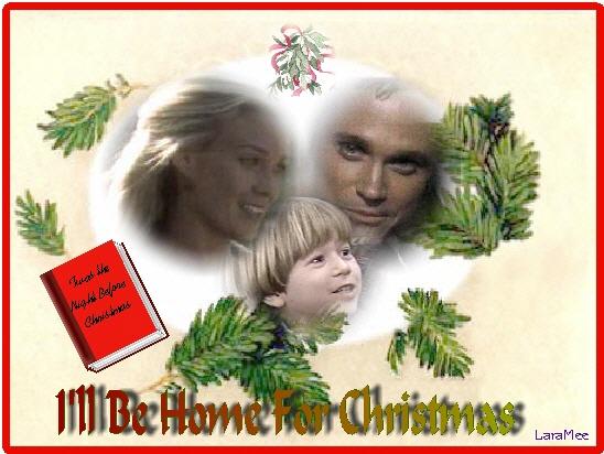 I'll Be Home For Christmas by Luna Dey, graphic by LaraMee